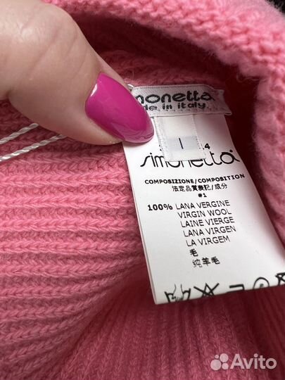 Комплект шапка шарф перчатки Simonetta