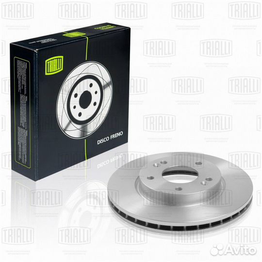 Диск тормозной trialli DF 084609
