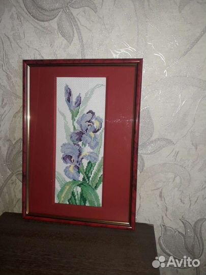 Картина вышитая крестом