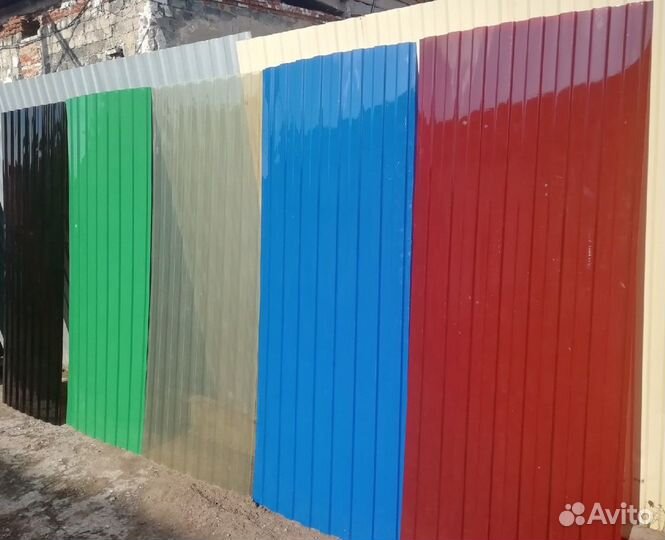 Профлист пластиковый