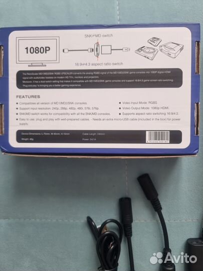 Ретроскейлер sega генезис мега драйв 1, 2 модели