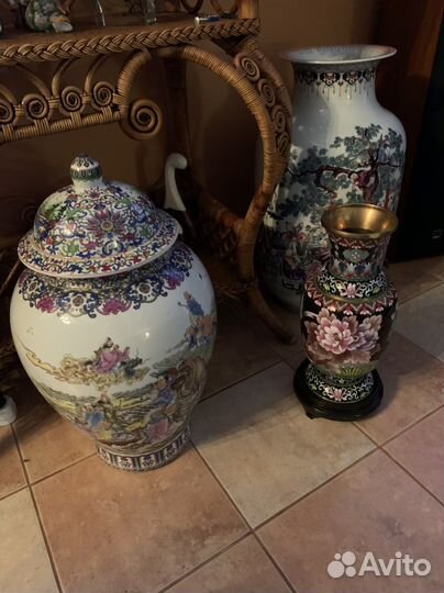 Ваза китайская напольная