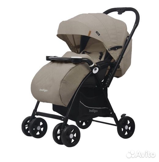 Коляска прогулочная с перекидной ручкой Индиго