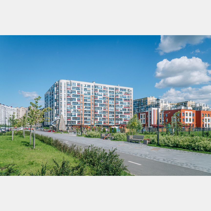 1-к. квартира, 39 м², 2/12 эт.