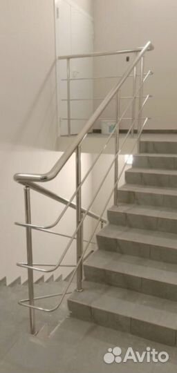 Ограждения, перила лестниц из нержавеющей стали