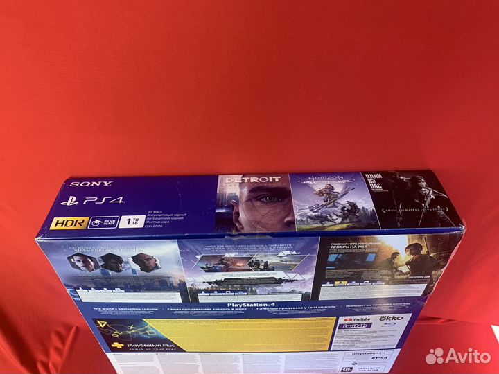 Новая Playstation 4 Slim 1tb +Игры