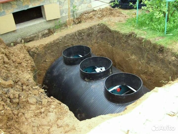 Септик био Астра 3 с переливом