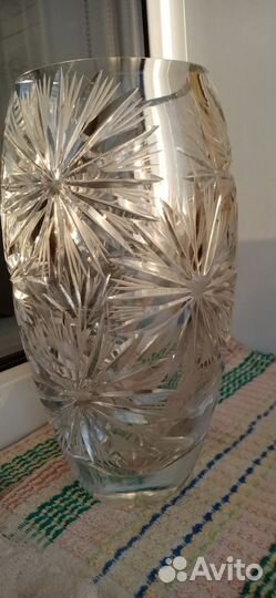 Ваза хрустальная СССР