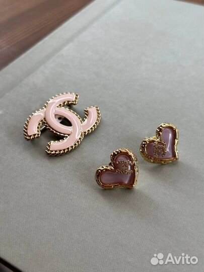 Серьги Брошь Chanel