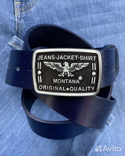 Кожаный ремень Montana