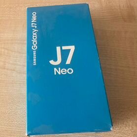 Samsung Galaxy J7 NEO SM-J701F/DS Gold Коробка