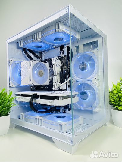 Белый игровой пк I5 12400F / RTX 4070 с гарантией