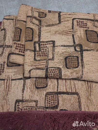 Покрывало на кровать с чехлами на 2 кресла