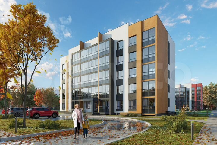 3-к. квартира, 89 м², 2/5 эт.