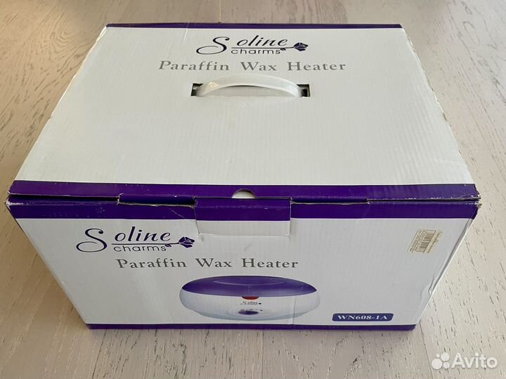 Парафиновая ванночка Soline Charms новая