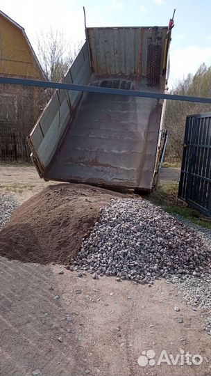 Песок щебень земля отсев