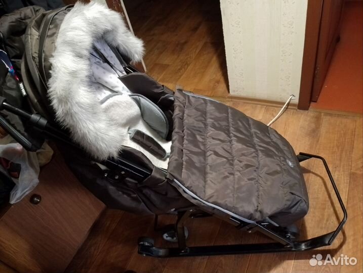 Санки коляска ника кидс