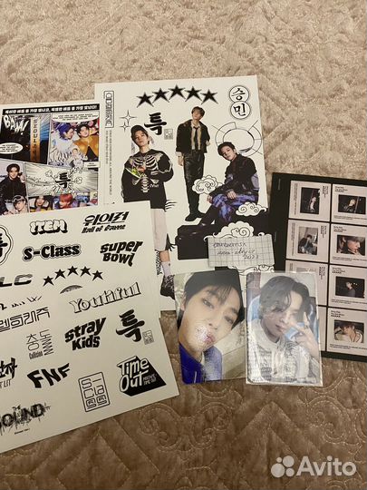 Плакаты, наклейки, альбом Stray Kids Стрей Кидс