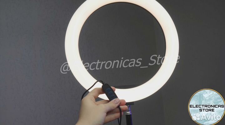 Кольцевая Лампа 33 см с Держателем