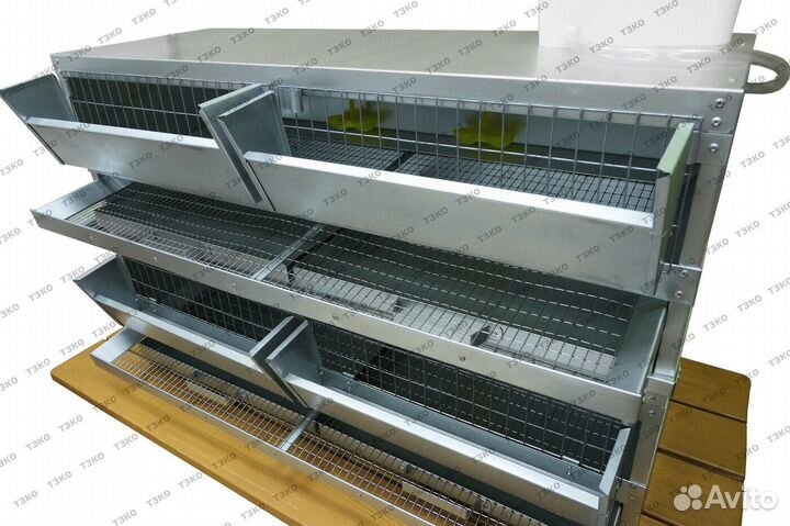 Клетка для перепелов кпб-30