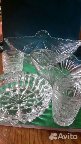 Изделия из хрусталя,ссср