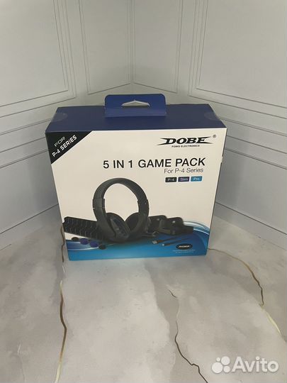 Новый набор аксесуаров PS4 Game pack 5 в 1