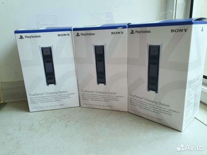 Зарядная станция ps5 dualsense Новая/Оригинал