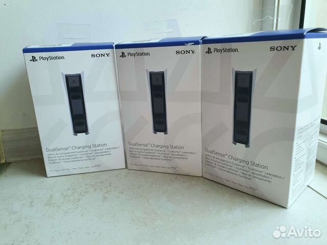 Зарядная станция ps5 dualsense Новая/Оригинал