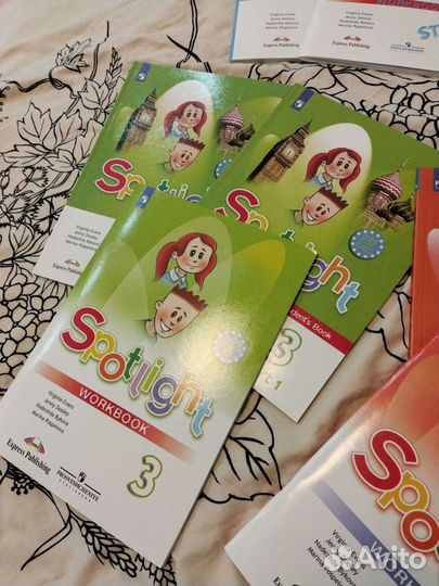 Английский язык spotlight комплект 3 класс