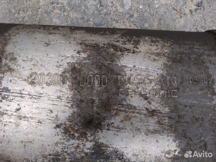 Выхлопная труба средняя часть infiniti FX35 (S50)