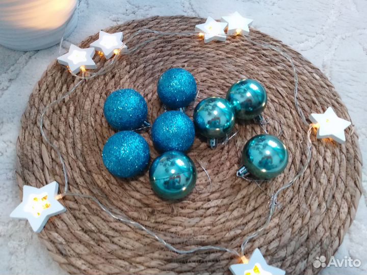 Новогодние игрушки набор