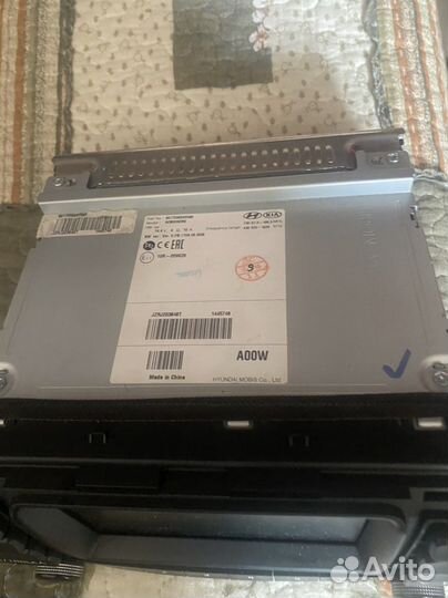 Магнитофон kia rio x - лайн