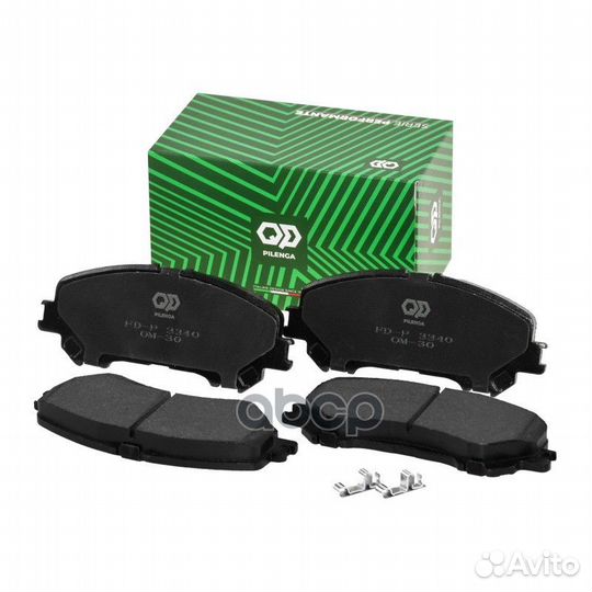 Колодки торм. диск. пер. nissan Qashqai (J11) 1