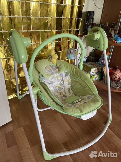 Детские электрокачели качели