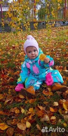 Комбинезон весна осень для девочки 80