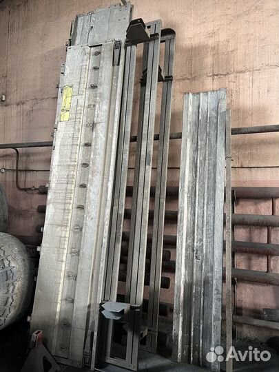 Борт алюминиевый на полуприцеп