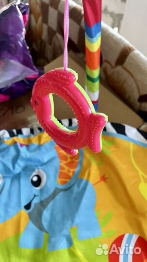 Развивающий коврик Ural Toys, Животные Африки