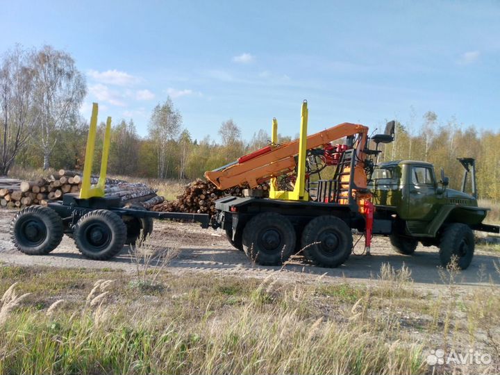 Урал 375Д с КМУ, 1981