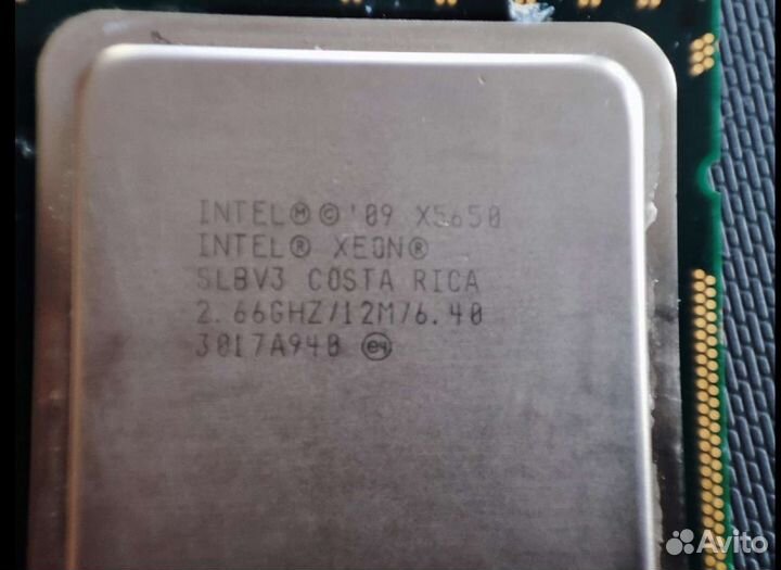 Процессор intel xeon x5650