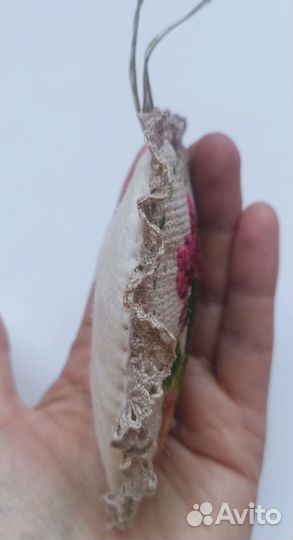 Интерьерное сердечко в винтажном стиле