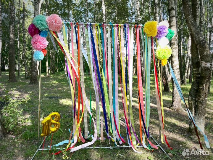 Аренда фотозоны прессволл, каркас фотозоны