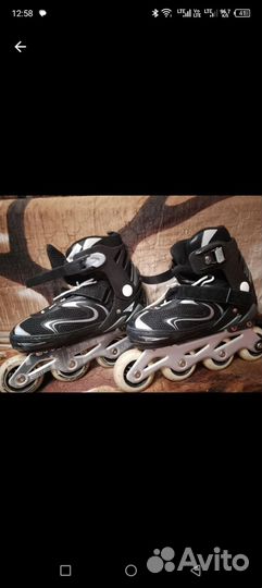 Роликовые коньки раздвижные