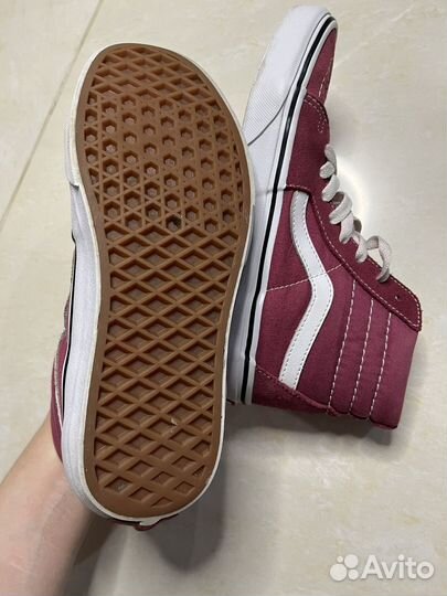 Высокие кеды vans женские