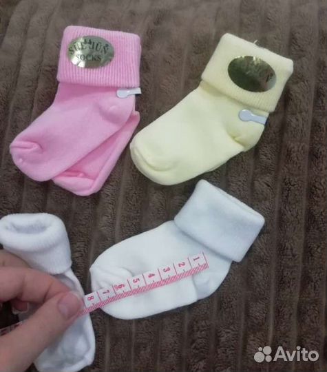 Новые носочки для новорожденных