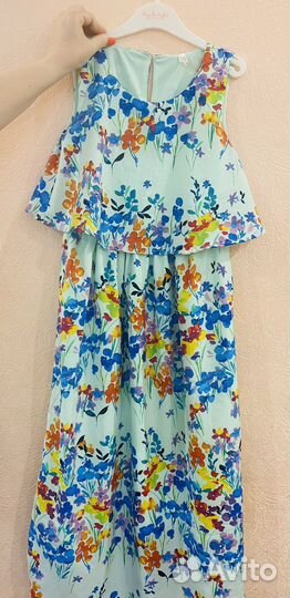 Летнее платье для девочки 134 /140