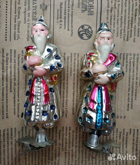 Елочные игрушки СССР