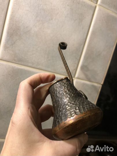 Турецкая медная джезва (турка)