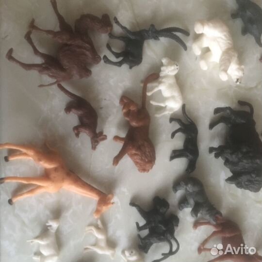 Ретро игрушки СССР -гдр зверушки динозавры