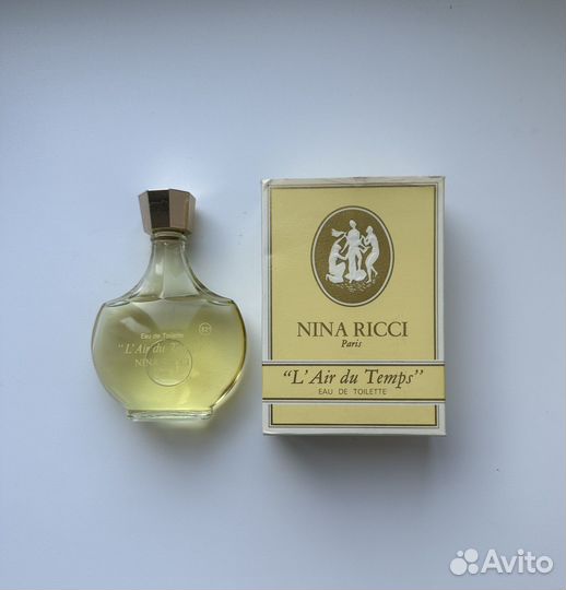 Nina Ricci L'Air du Temps 50 мл сплеш винтаж