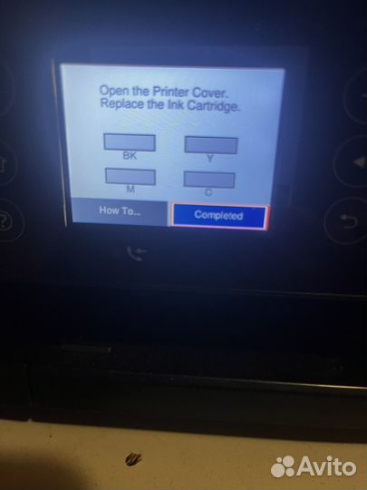 Цветной струйный мфу принтер с снпч